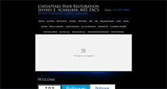 Desktop Screenshot of chesapeakehair.com